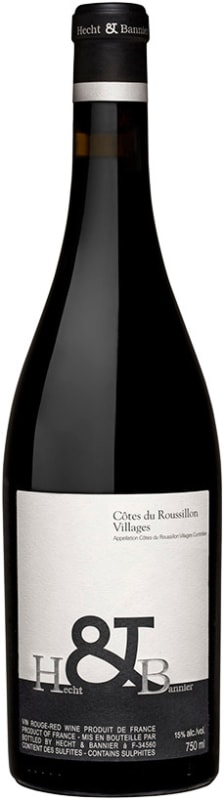 Hecht & Bannier Cotes du Roussillon Villages 2013 Front Bottle Shot