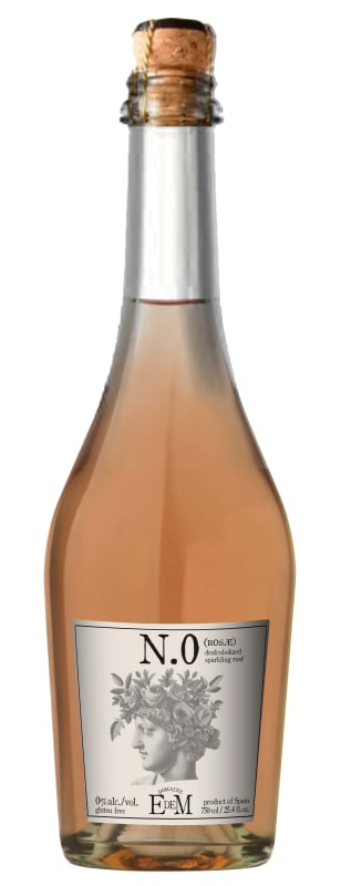 Domaine EdeM Rosae Elena de Mendoza N.0 Sparkling Rose (Non-Alcoholic) Front Bottle Shot