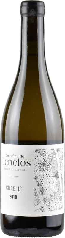 Domaine de l'Enclos Chablis 2018 Front Bottle Shot