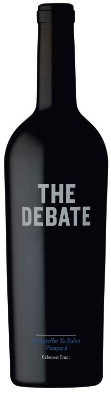 The Debate Beckstoffer To Kalon Vineyard Cabernet Franc 2018 Front Bottle Shot