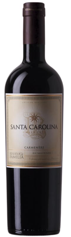 Santa Carolina Reserva de Familia Carmenere 2016 Front Bottle Shot