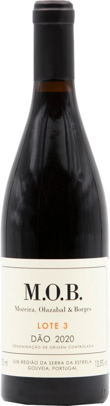 Moreira, Olazabal & Borges M.O.B Vinha Lot 3 Tinto 2020 Front Bottle Shot