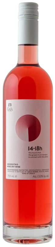 Gaia 14-18h Agiorgitiko Rose 2017 Front Bottle Shot