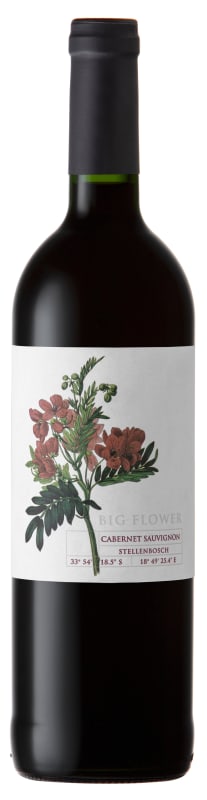 Botanica Wines Big Flower Cabernet Sauvignon 2020 Front Bottle Shot