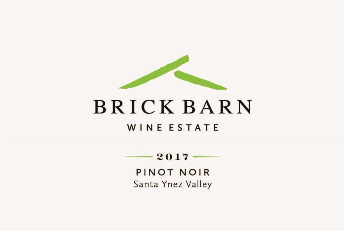 Brick Barn Pinot Noir 2017 Front Label