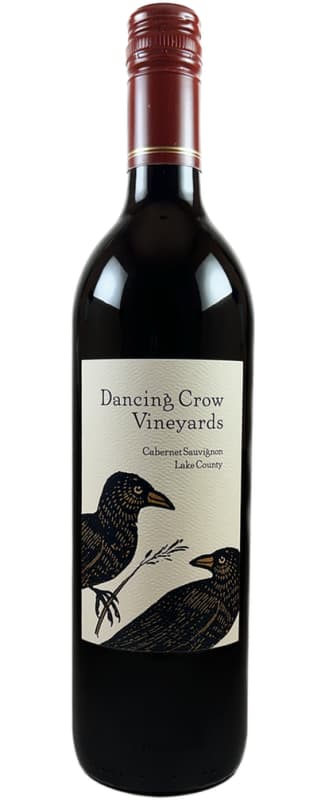 Dancing Crow Vineyards Cabernet Sauvignon 2023 Front Bottle Shot