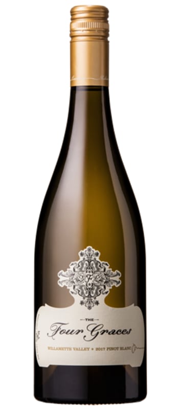 Four Graces Pinot Blanc 2017 Front Bottle Shot