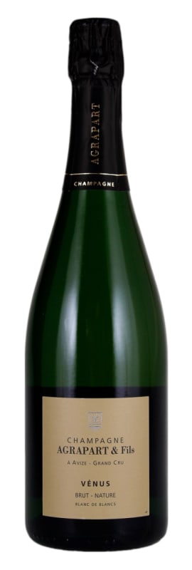 Champagne Agrapart Venus Blanc de Blancs Brut Nature 2019 Front Bottle Shot
