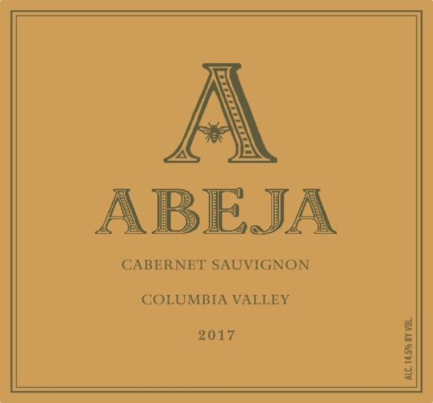Abeja Cabernet Sauvignon 2017 Front Label