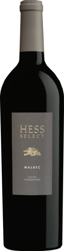 Hess Select Malbec 2015 Front Bottle Shot