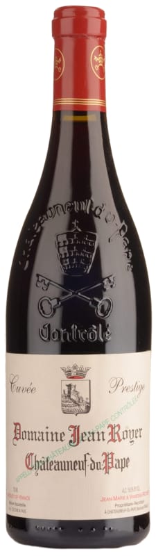 Domaine Jean Royer Chateauneuf-du-Pape Cuvee Prestige 2017 Front Bottle Shot
