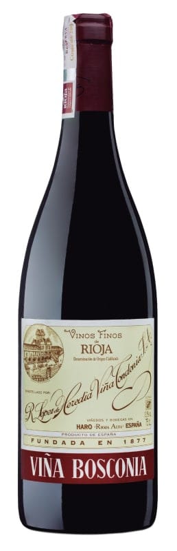 R. Lopez de Heredia Vina Bosconia Reserva 2015 Front Bottle Shot