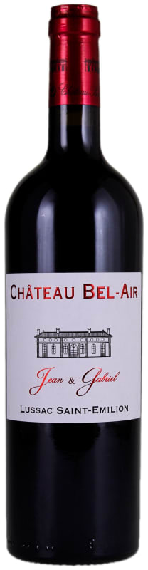 Chateau Bel-Air Jean & Gabriel Lussac St.-Emilion 2020 Front Bottle Shot