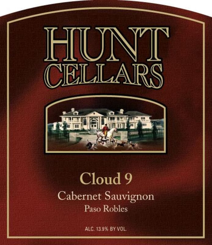Hunt Cellars Cloud 9 Cabernet Sauvignon 2010 Front Label