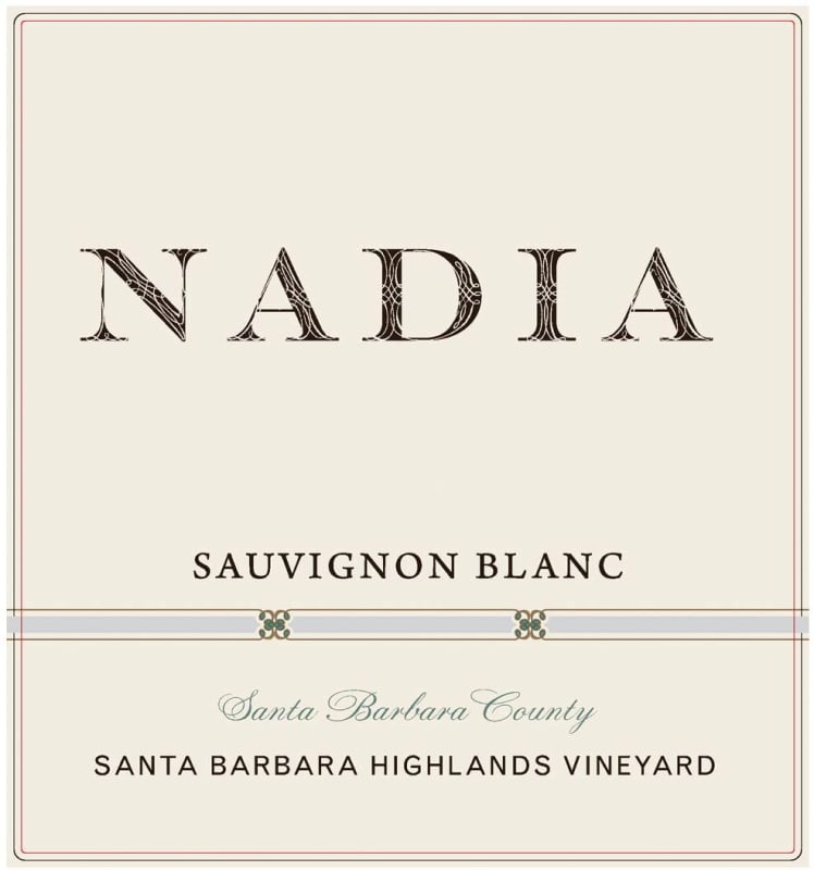 NADIA Sauvignon Blanc 2016 Front Label