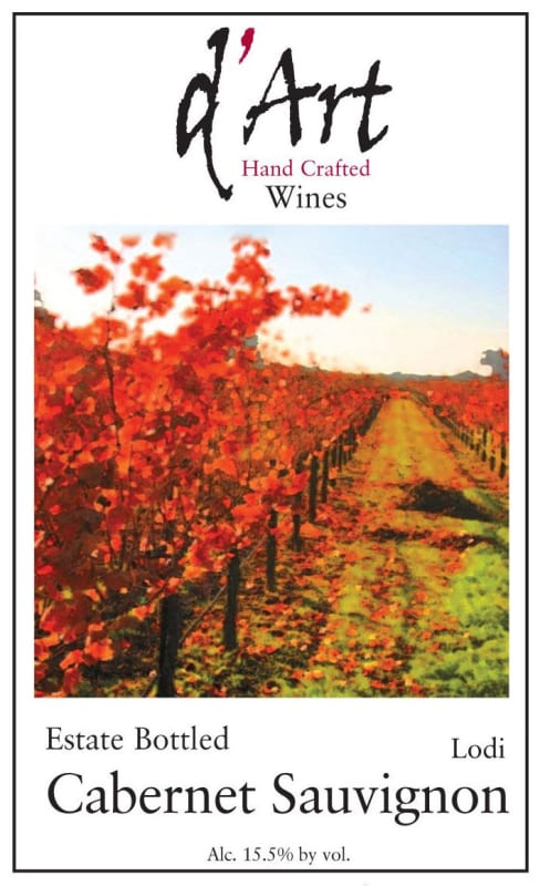 Dart Wines Cabernet Sauvignon 2012 Front Label