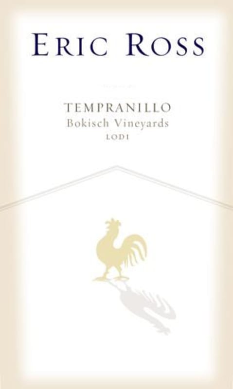 Eric Ross Winery Bokisch Vineyard Tempranillo 2013 Front Label