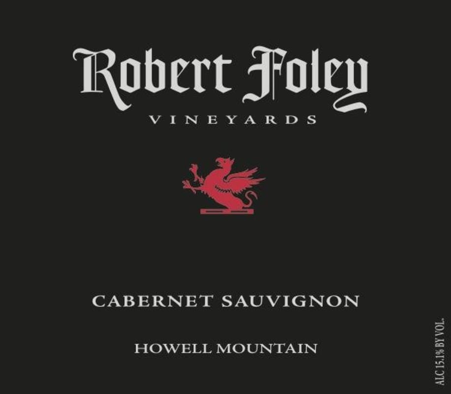 Robert Foley Vineyards Cabernet Sauvignon 2005 Front Label