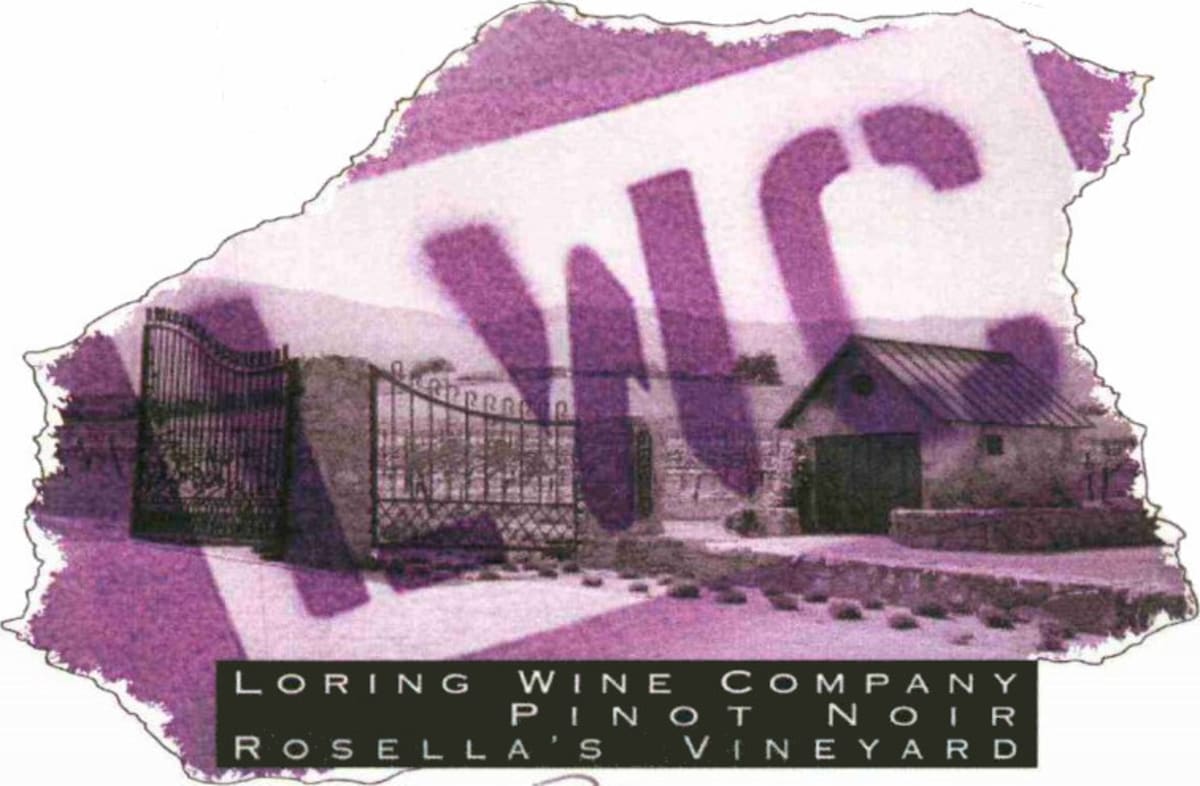 Loring Wine Company Rosella's Vineyard Pinot Noir 2010 Front Label