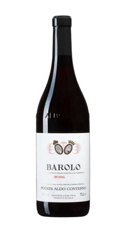 Aldo Conterno Barolo Bussia 2015 Front Bottle Shot