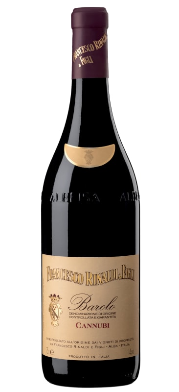 Francesco Rinaldi & Figli Barolo Cannubi 2020 Front Bottle Shot