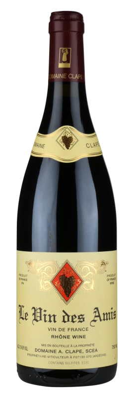 Auguste Clape Vin des Amis Rouge 2024 Front Bottle Shot
