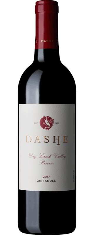 Dashe Dry Creek Reserve Zinfandel 2017 Front Bottle Shot