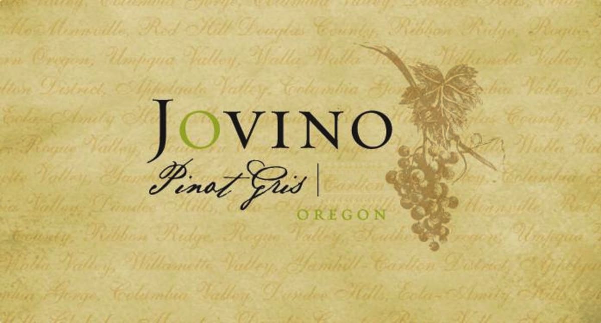 Dobbes Family Winery Jovino Pinot Gris 2010 Front Label