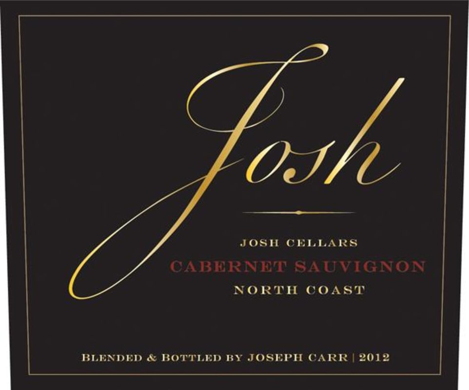 Josh Cellars North Coast Cabernet Sauvignon 2012 Front Label