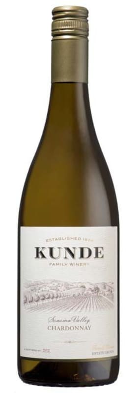 Kunde Chardonnay 2016 Front Bottle Shot