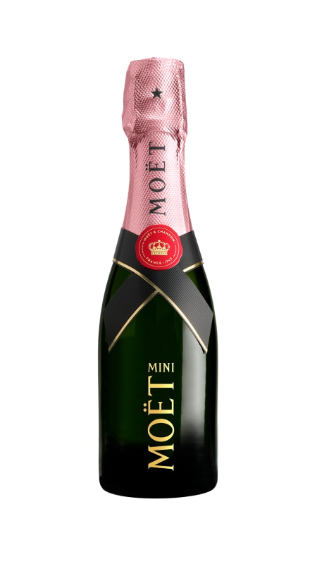 Moet & Chandon Rose Imperial (187ML Split) Front Bottle Shot