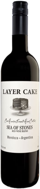 Layer Cake Sea of Stones Red Blend 2017 Front Bottle Shot