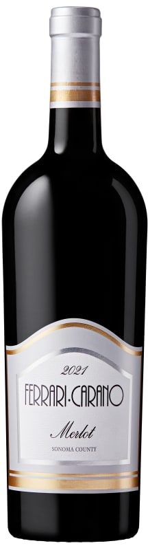 Ferrari-Carano Merlot 2021 Front Bottle Shot