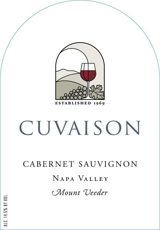 Cuvaison Mount Veeder Cabernet Sauvignon 2006 Front Label