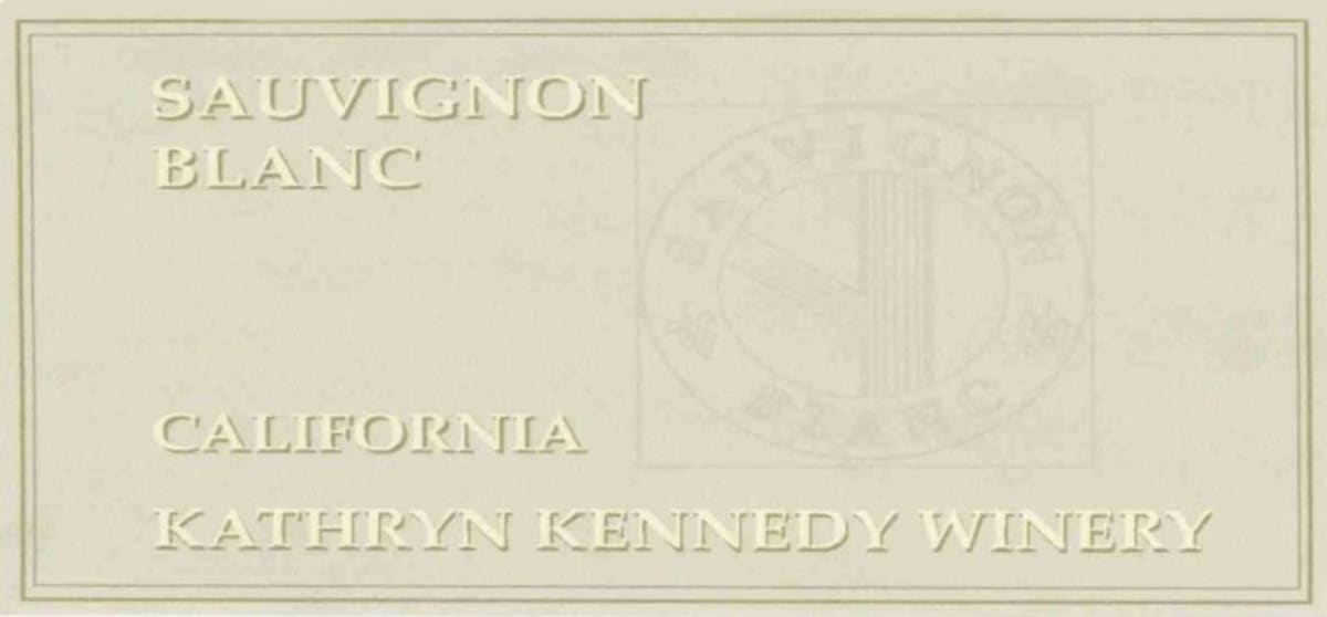 Kathryn Kennedy Sauvignon Blanc 2005 Front Label