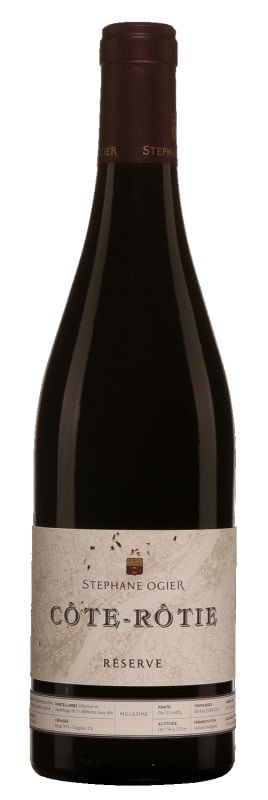Stephane Ogier Cote Rotie Reserve 2015 Front Bottle Shot