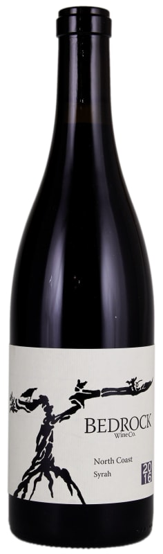 Bedrock Wine Company North Coast Syrah 2016 Front Bottle Shot