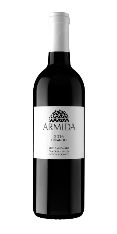Armida Maple Vineyard Zinfandel 2016 Front Bottle Shot