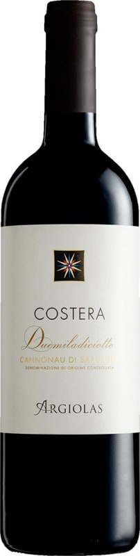 Argiolas Costera 2023 Front Bottle Shot
