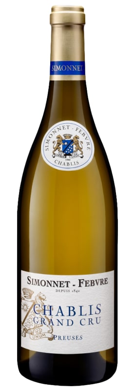 Simonnet-Febvre Chablis Preuses Grand Cru 2020 Front Bottle Shot