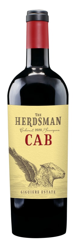 Giguiere Estate The Herdsman Cabernet Sauvignon 2020 Front Bottle Shot