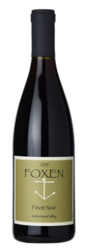 Foxen Santa Maria Valley Pinot Noir 2015 Front Bottle Shot