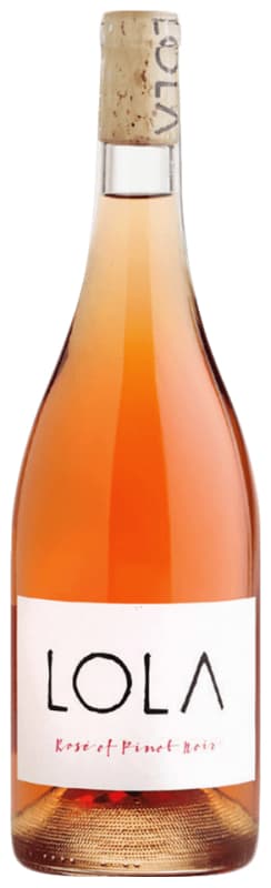 LOLA Wines Rose of Pinot Noir 2020 Front Bottle Shot
