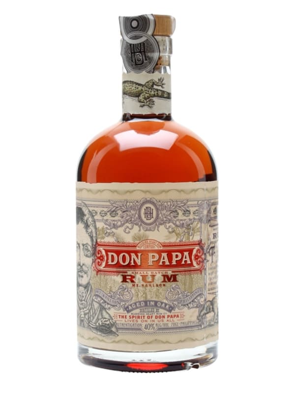 Don Papa Small Batch Rum Front Bottle Shot