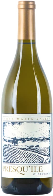 Presqu'ile Santa Maria Valley Chardonnay 2018 Front Bottle Shot