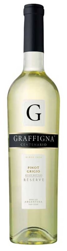 Graffigna Pinot Grigio 2016 Front Bottle Shot