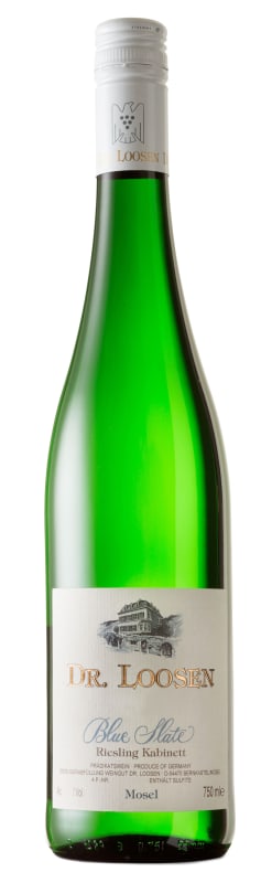 Dr. Loosen Blue Slate Riesling Kabinett 2022 Front Bottle Shot