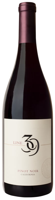 Line 39 Pinot Noir 2017 Front Bottle Shot