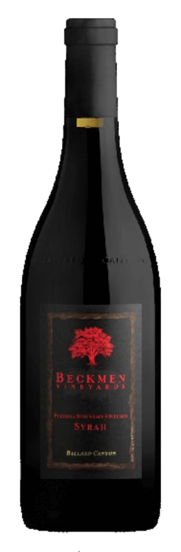 Beckmen Purisima Mountain Vineyard Syrah 2015 Front Bottle Shot