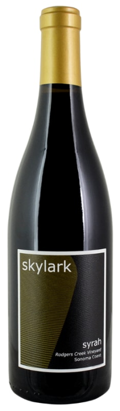Skylark Rodgers Creek Syrah 2015 Front Bottle Shot